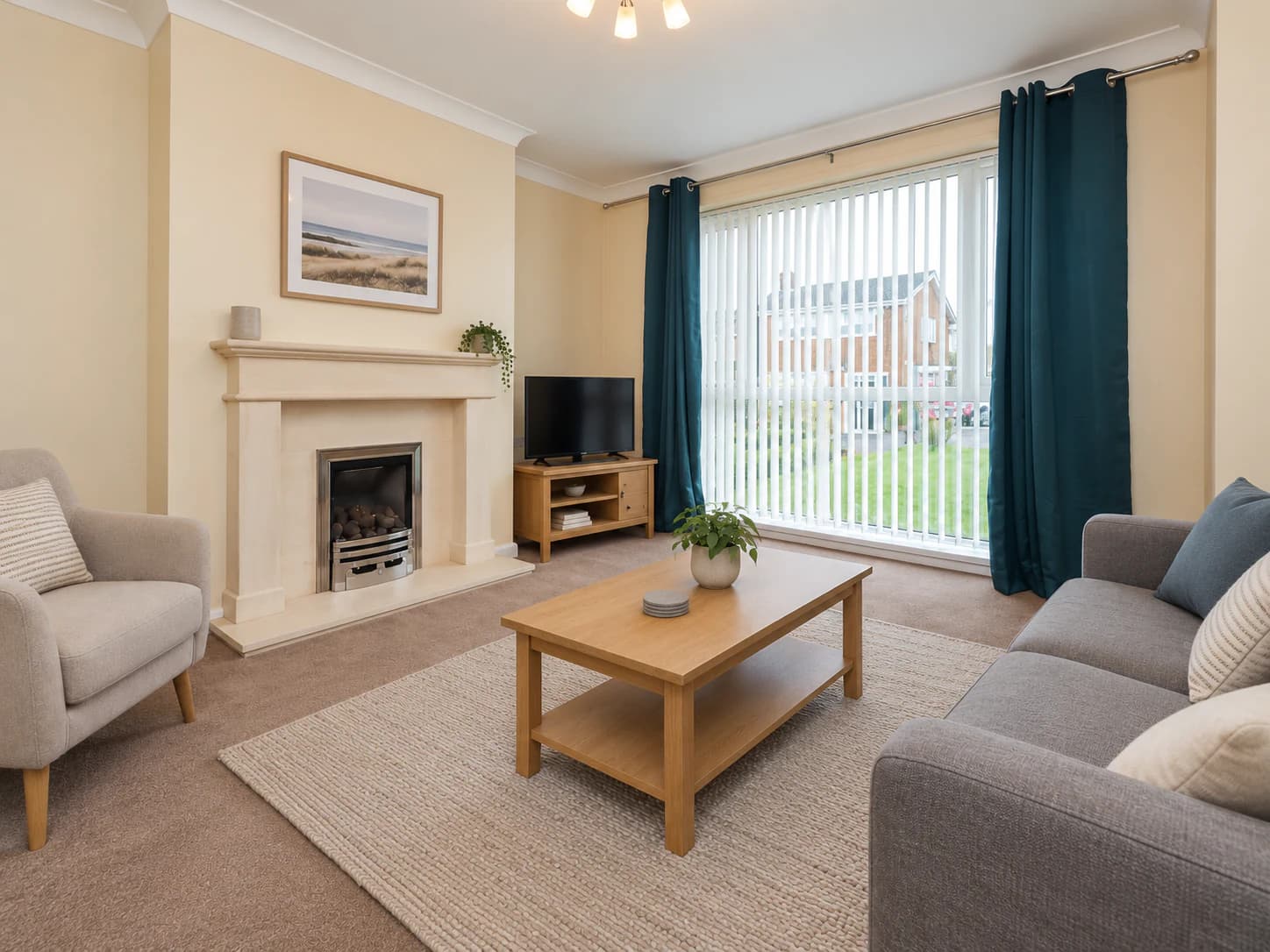 Second view of the Sherburn living room
