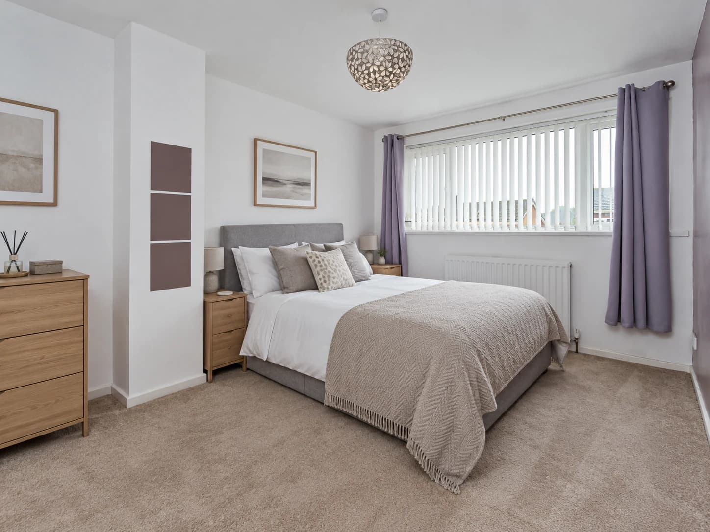 Second double bedroom at Sherburn