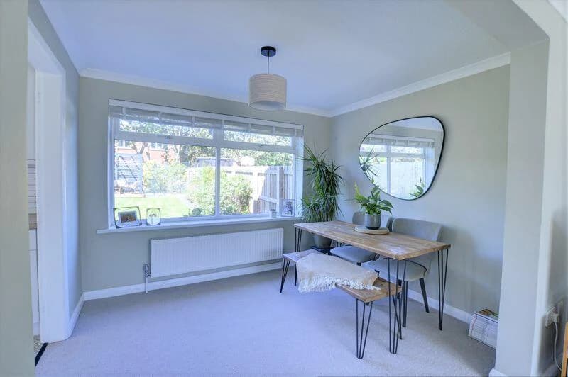 Separate dining area at Brunswick Village